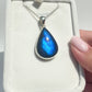 Blue Flash Labradorite Pendant