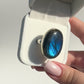 Blue Flash Labradorite Ring - Adjustable