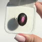 Pink Flash Labradorite Ring - Adjustable