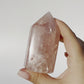 Gemmy Rose Quartz Point