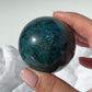 Blue Apatite Sphere