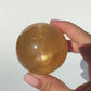 Honey Calcite Sphere