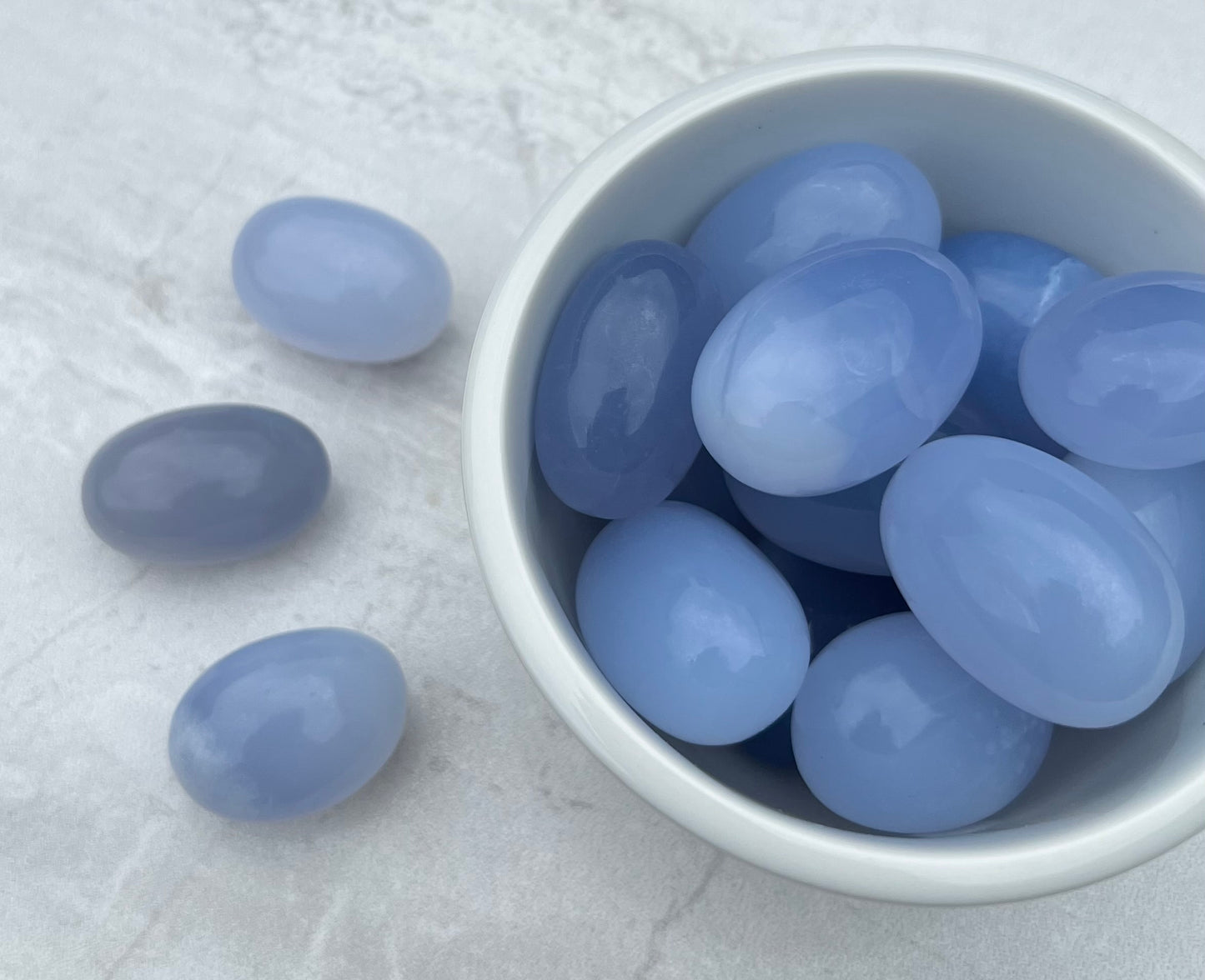 Blue Chalcedony Tumble