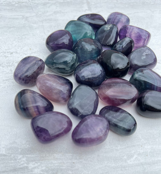 Rainbow Fluorite Tumble